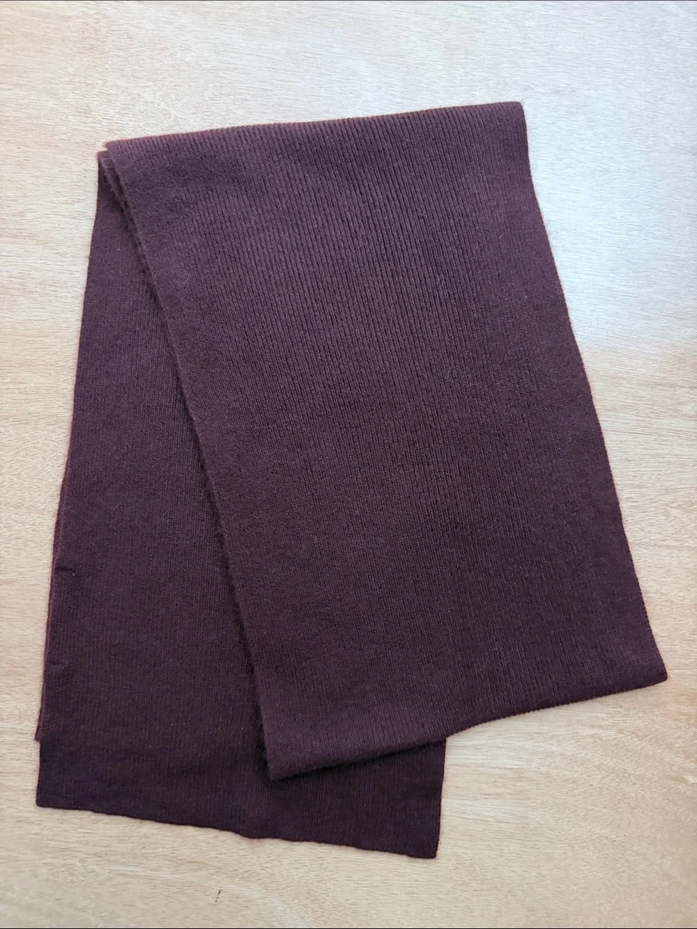 Quince 100% Mongolian Cashmere Scarf 10” x 70” | Rich Burgundy | Unisex